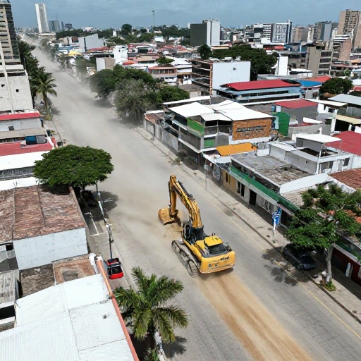 Avanza regeneración vial en Ciudadela Dos de Mayo con obras de infraestructura clave