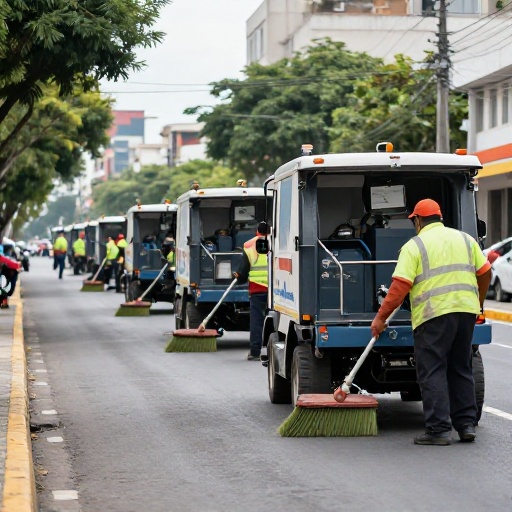 Recogida de basura normaliza su horario en Av. Guayaquil tras reabertura vial en El Empalme