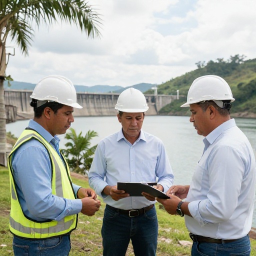 CELEC inicia mantenimiento en la hidroeléctrica Delsitanisagua para limpiar embalse