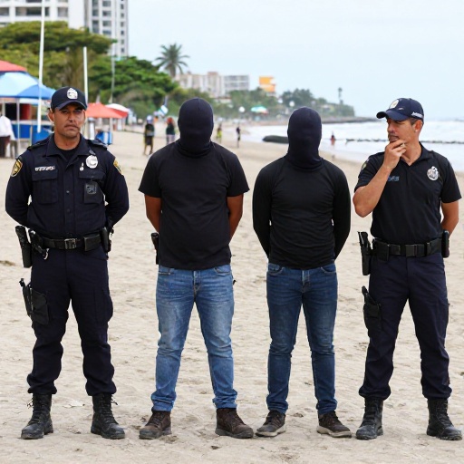 Policía detiene a dos presuntos miembros de Águilas en La Chala