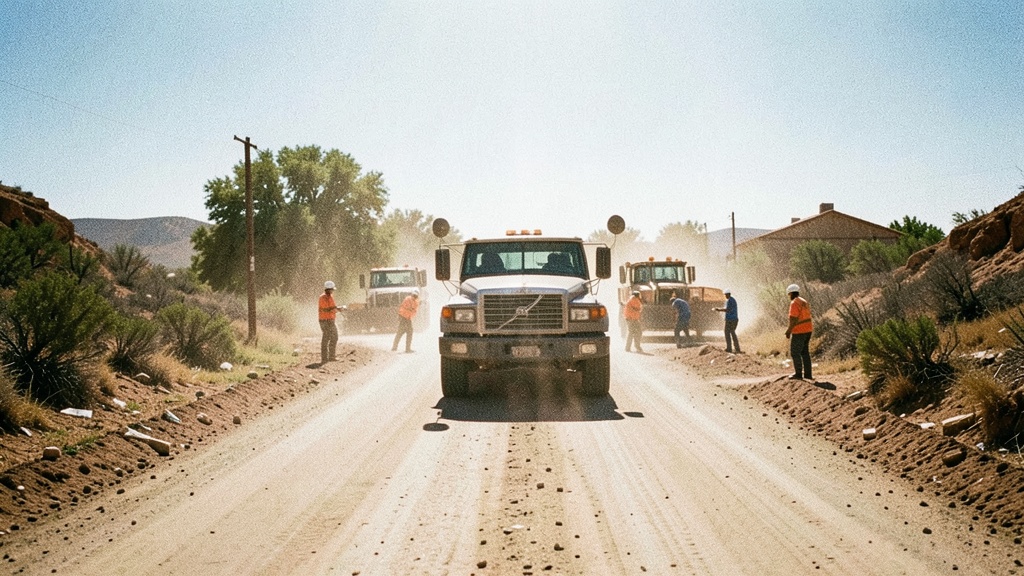 Prefectura del Guayas avanza en obra vial clave para El Empalme con 13,55% de progreso