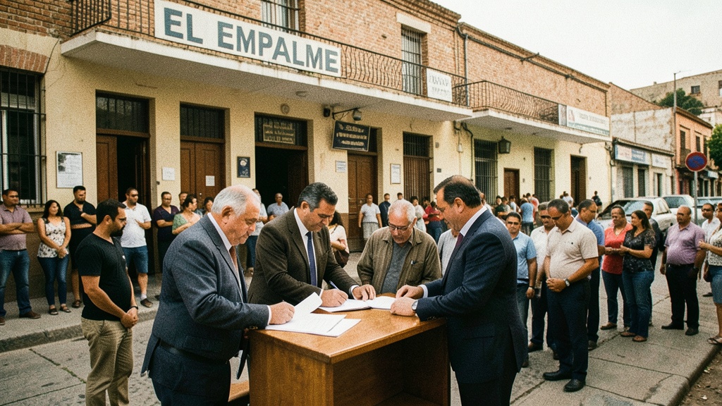 Mies firma 21 convenios para atender a 3 mil personas en El Empalme