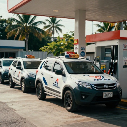 Gobierno central reduce a la mitad el combustible para vehículos oficiales en Guayas