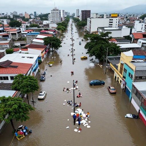GAD El Empalme exige responsabilidad ciudadana tras inundaciones por basura en calles