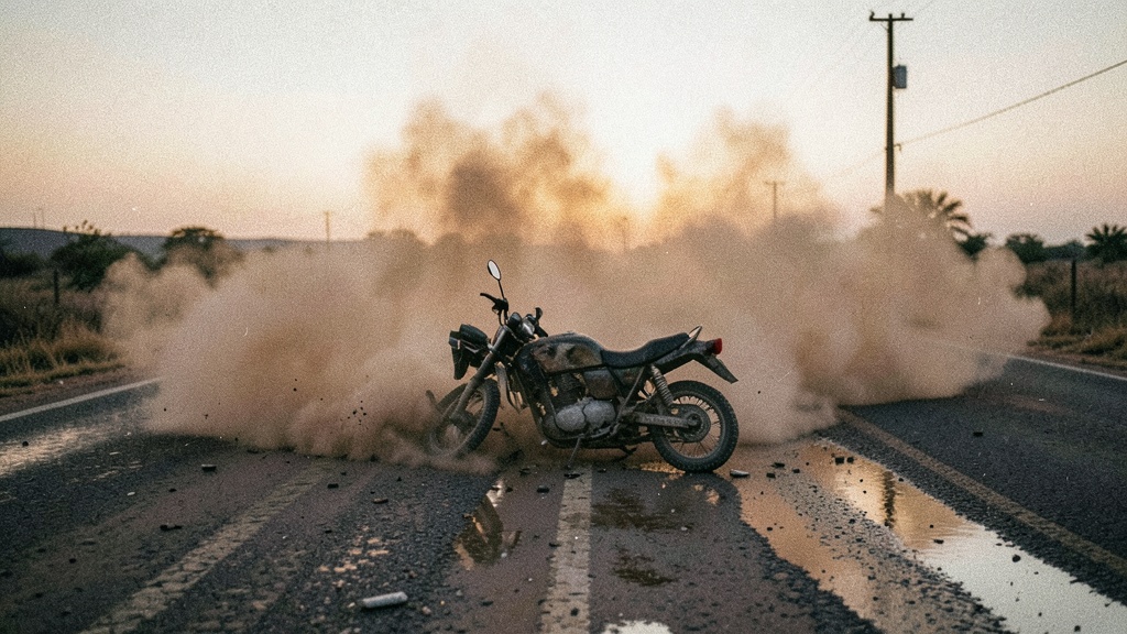 Choque frontal en Quevedo deja motociclista muerto y conductor huye