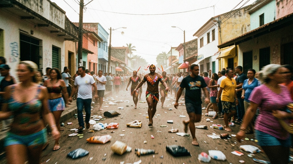 Descontrol en Crucita y escándalo en El Empalme marcan el Carnaval 2026