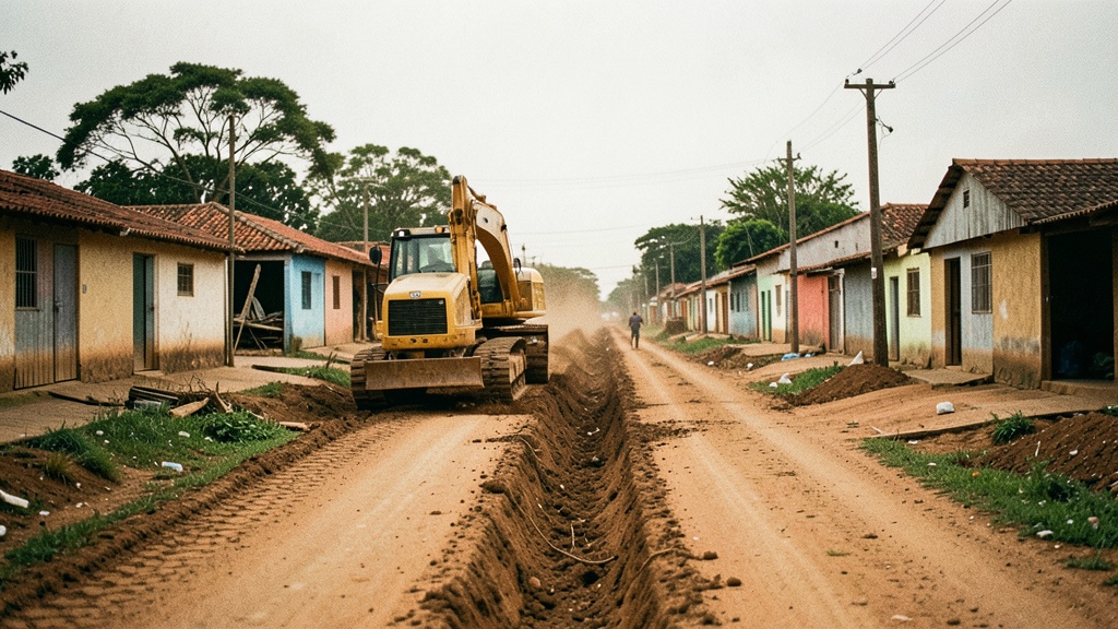 Inician obras de regeneración urbana en Las Brisas para mejorar el tránsito en El Empalme