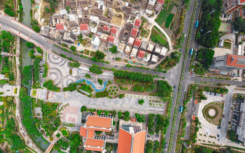 Avanzan obras de regeneración urbana en la entrada de El Empalme