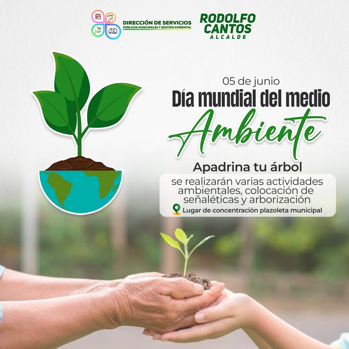 Municipio de El Empalme invita a vecinos a actividades en la plazoleta