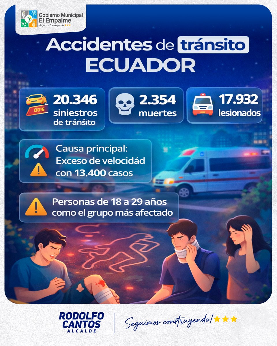 El Empalme advierte sobre riesgos viales durante las lluvias del invierno