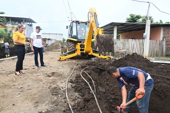 Avanza con rapidez la lotización en Bolívar, El Empalme