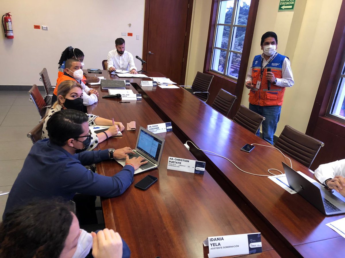 COE Guayas articula acciones contra la etapa inviernal 2022
