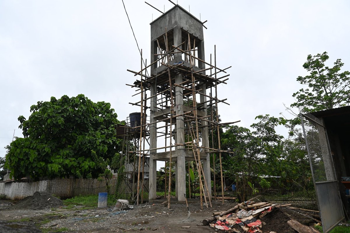 El Empalme inicia obras de agua para 125 familias en Cristóbal Colón