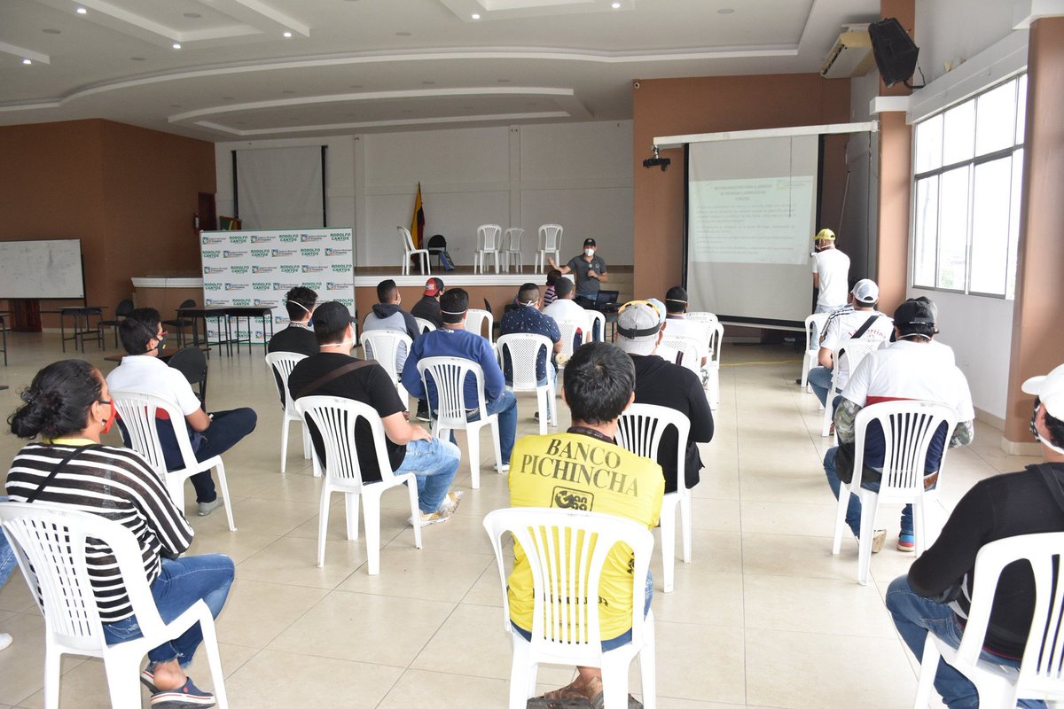 Capacitan a repartidores de Empalme sobre prevención de riesgos