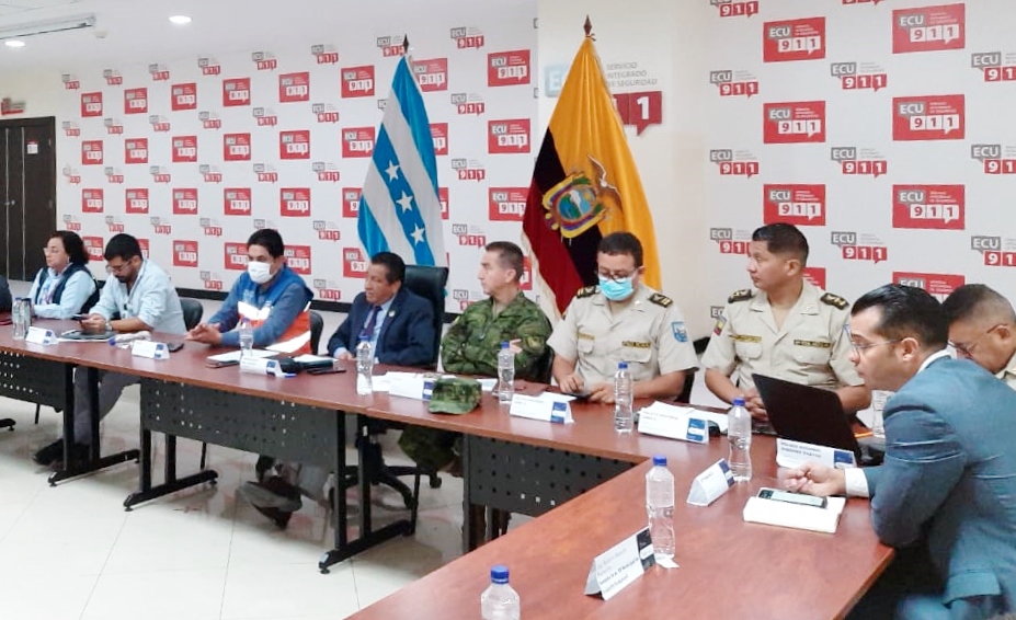 Riesgos y Gobernación revisaron protocolos de seguridad para el feriado navideño en Guayas