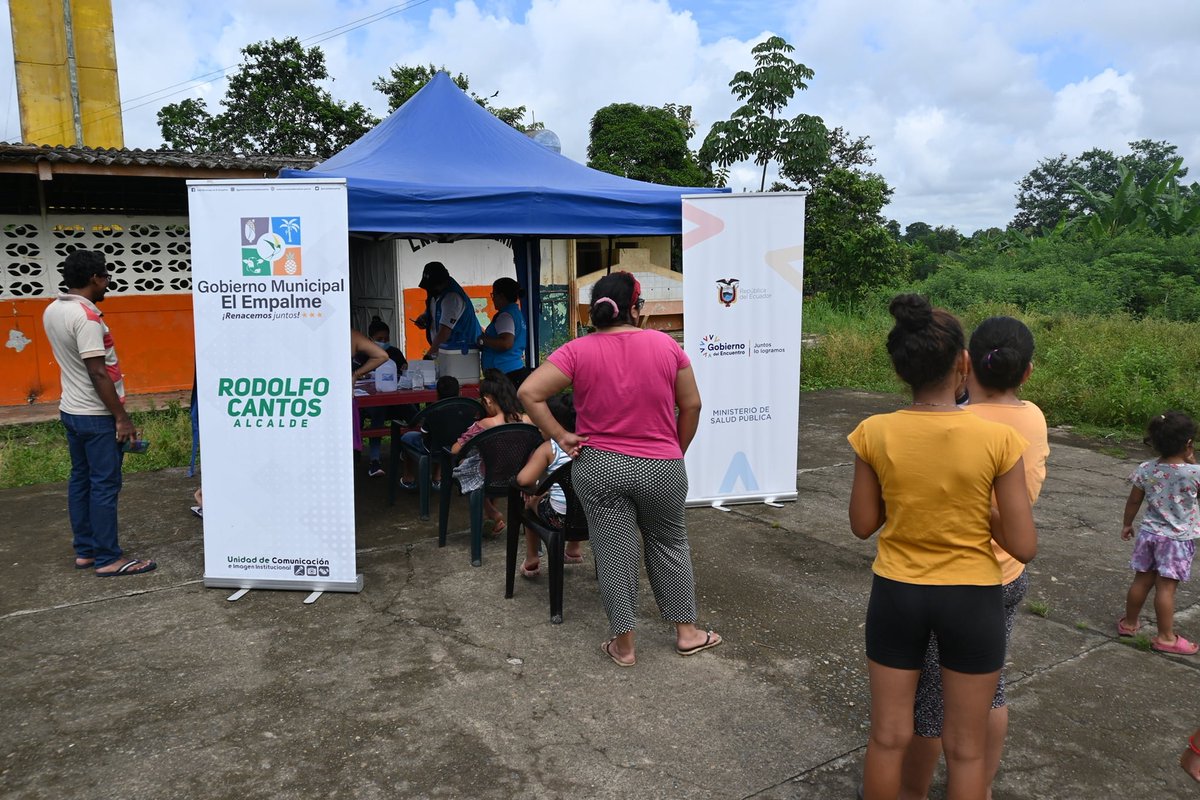 Minga de salud en El Porvenir unió instituciones para prevenir enfermedades