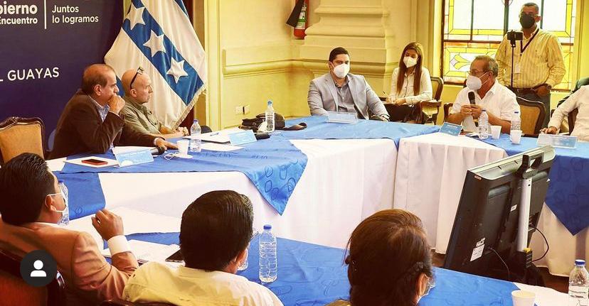 Alcaldes del Guayas se reunieron para articular acciones de seguridad