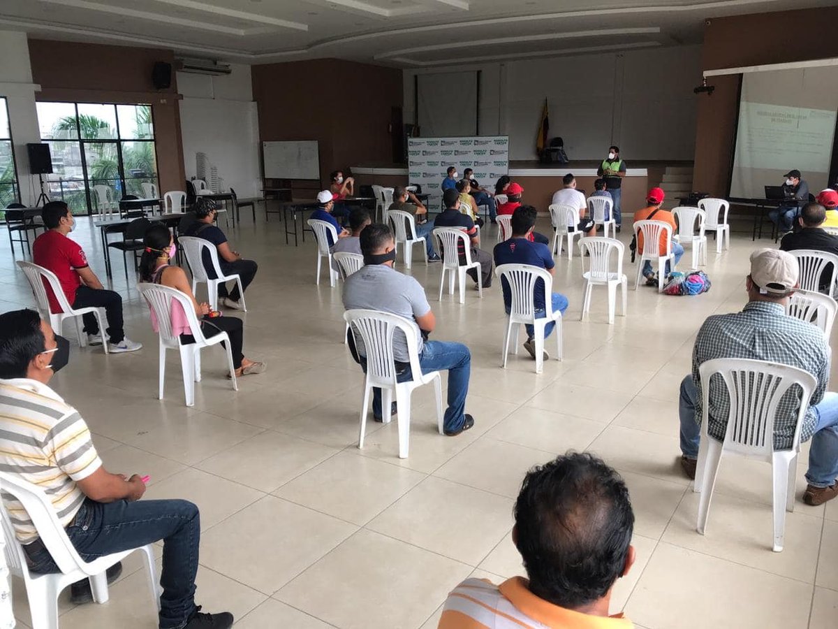 Comerciantes de El Empalme aprendieron a prevenir riesgos en mayo de 2020