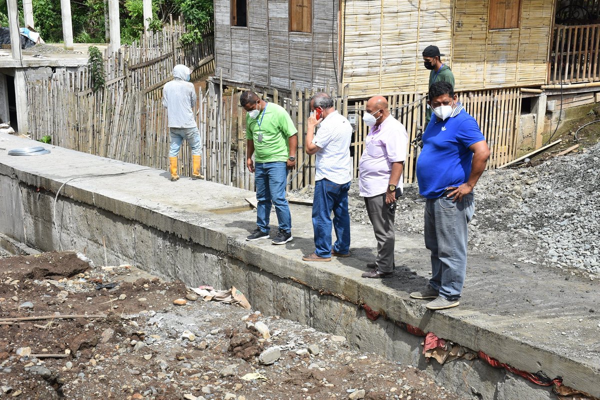 Alcaldía y concejales de El Empalme supervisan el avance de obras públicas en el cantón