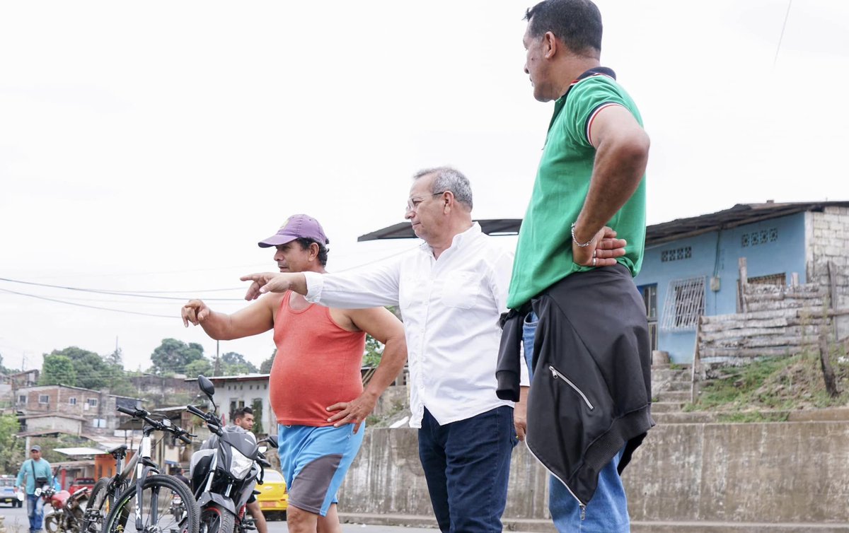 Municipio inicia obra de contención en colegio Velasco Ibarra