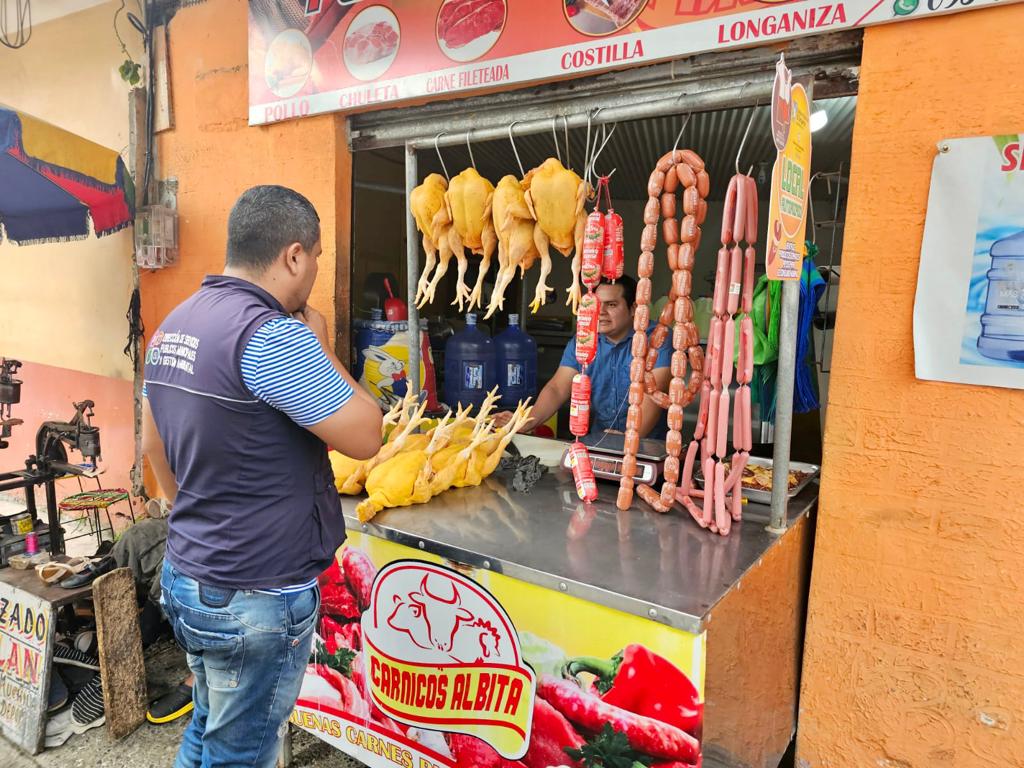 Control sanitario en carnicerías de El Empalme garantiza calidad de la carne