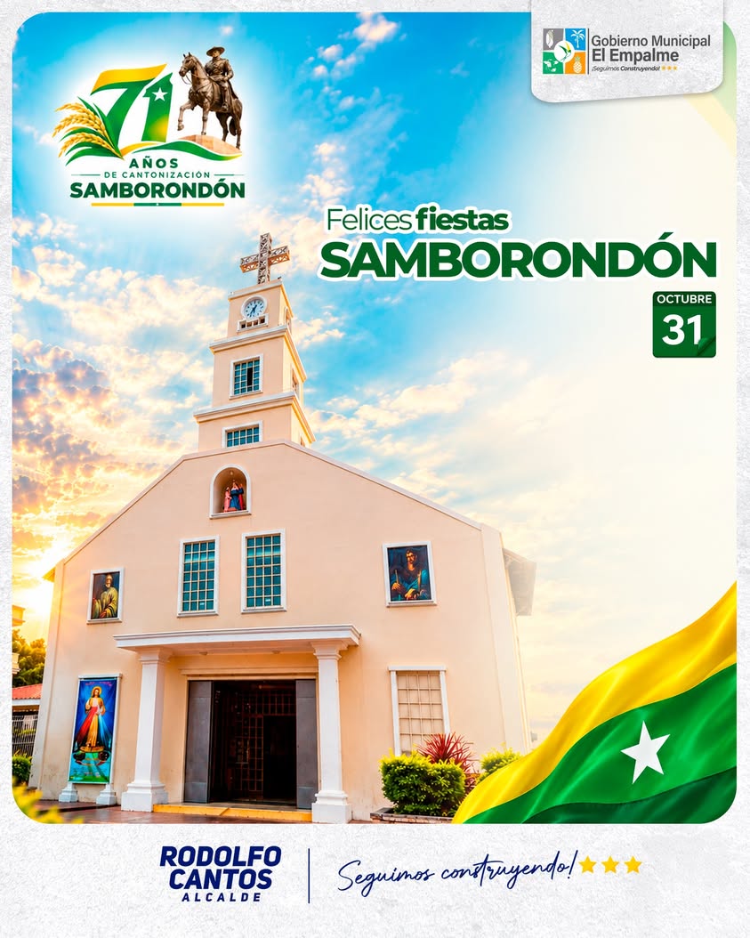 Samborondón celebra 71 años de cantonización con saludo oficial
