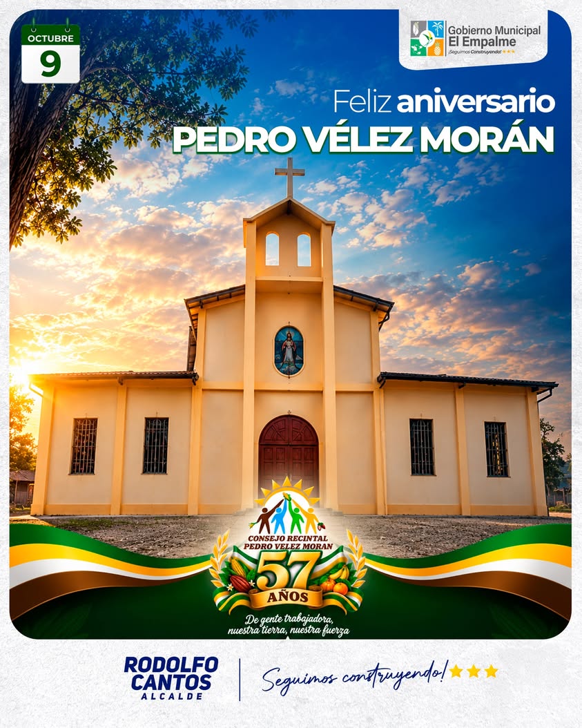 Pedro Vélez Morán celebra 57 años de historia y tradición en El Empalme