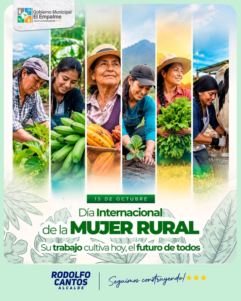 El Empalme rinde homenaje a las mujeres rurales del cantón