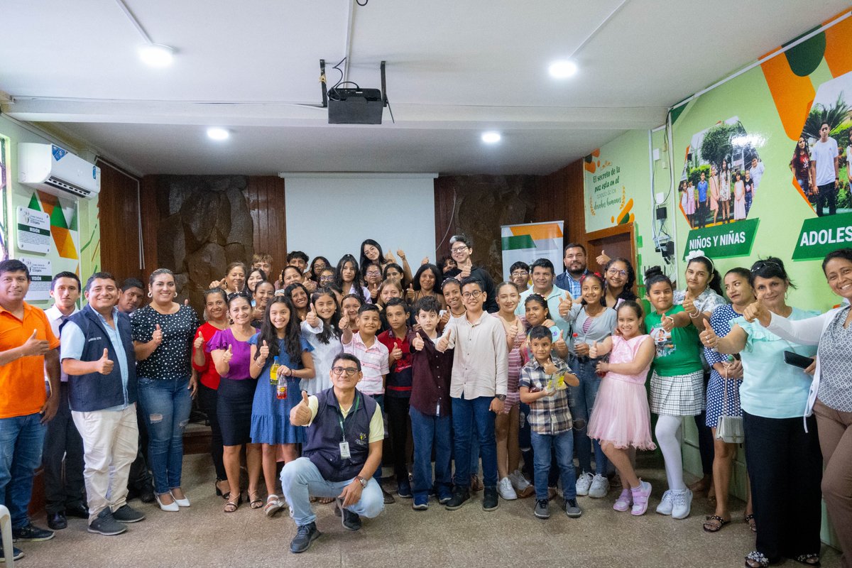 Niños y adolescentes lideran Escuela de Formación en El Empalme