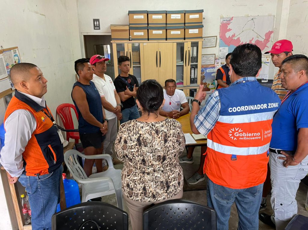Técnicos de Riesgos del Guayas asesoran simulacro cantonal ante sismos en mayo