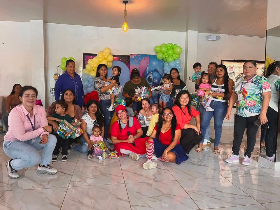 Niños del Rosario celebraron el Día del Niño con apoyo institucional en el CDI Semillitas