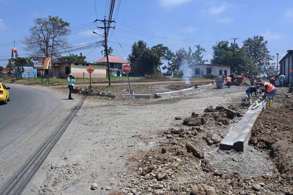Iniciaron obras del parque infantil en Limón, El Empalme
