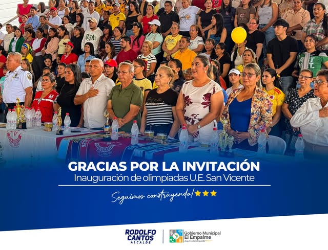 Olimpiadas internas abrieron sus puertas en la Unidad Educativa San Vicente
