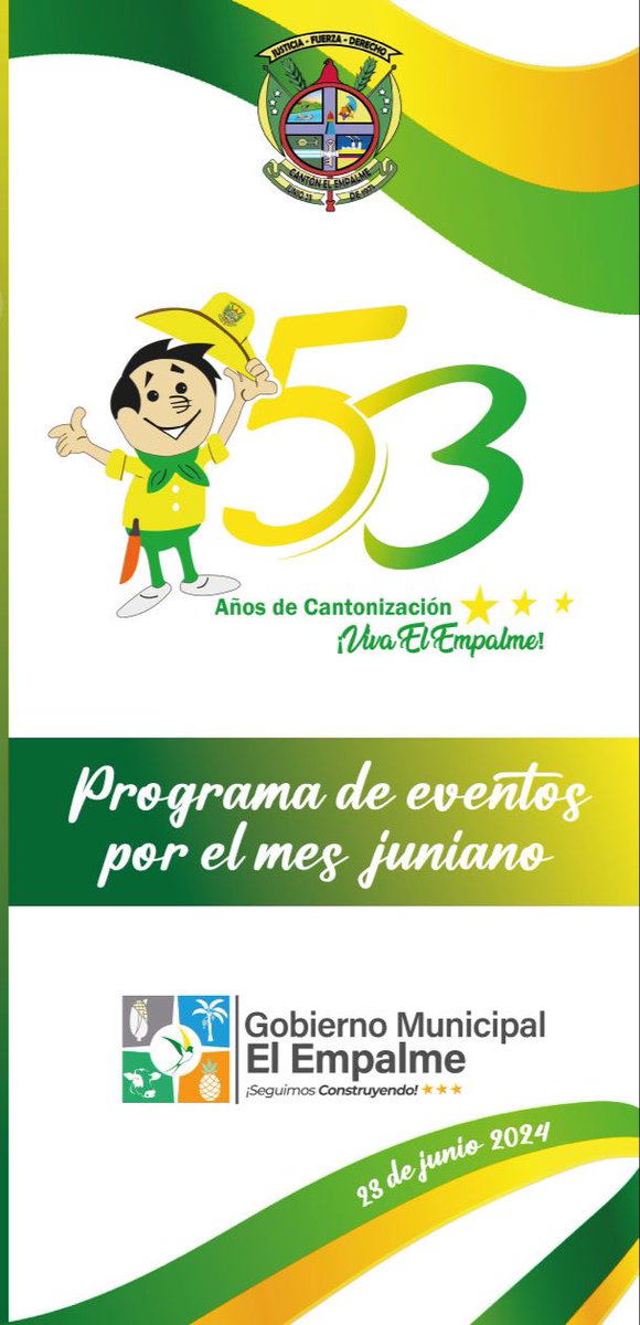 El Empalme presenta su agenda cultural para celebrar el mes del cantón en junio